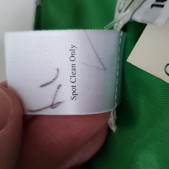 Coldwater Creek NWT Holiday Dress 10 Emerald Green Black Tulle Diamond Christmas - Picture 15 of 15